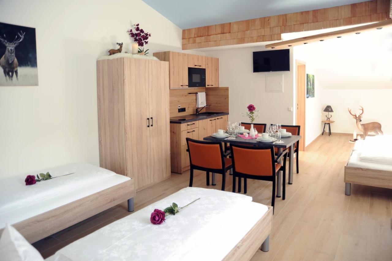 Ferienwohnung Dorf-Apartment mit 4 Betten und Küchenzeile