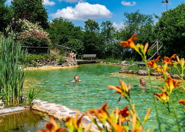 Landhotel Gut Wildberg mit Badeteich