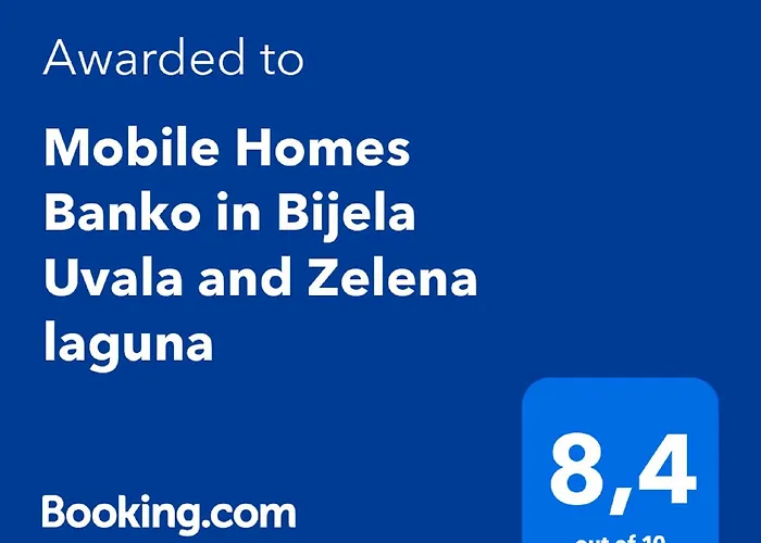 4-Sterne-Hotel: Mobile Homes Banko In Bijela Uvala And Zelena Laguna