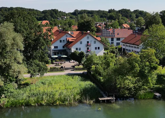 Sopherl am See - Frühstück auf der Seeterrasse, sehr ruhig und wunderschön am See, 3 Minuten nach Oberpfaffenhofen, viele Radtouren, Restaurants&Cafes in der Umgebung
