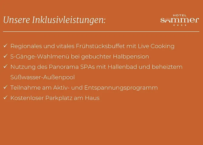 Sommer - Urlaubs- Und Wellnesshotel